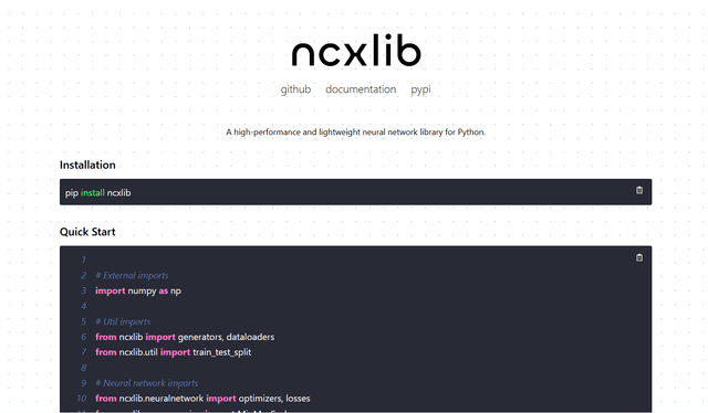 NCXLIB